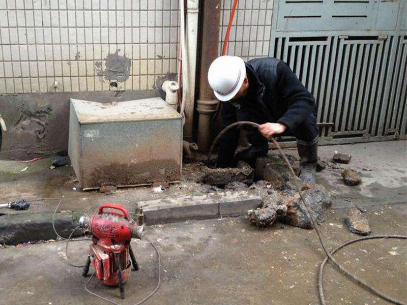 平桥疏通下水道-洗菜池疏通